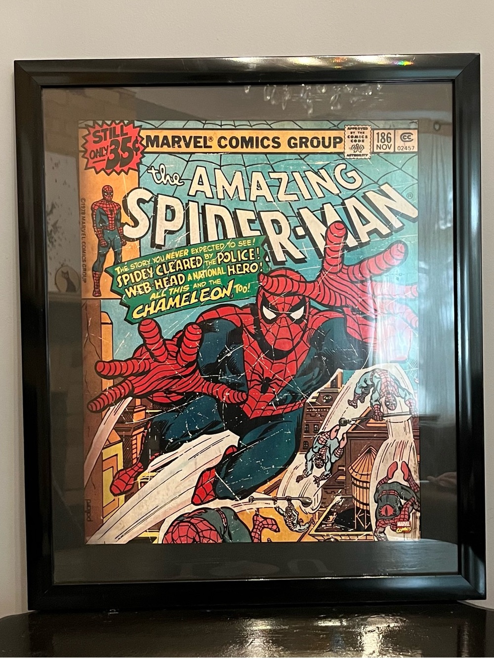 Artissimo Marvel Spiderman Framed Print